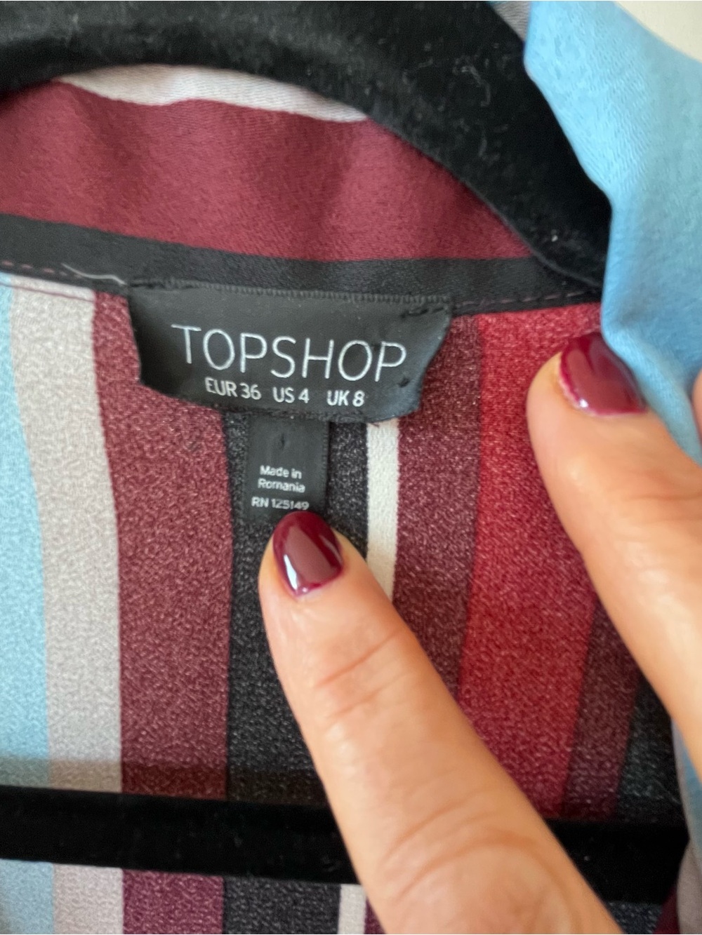 Topshop striped wide leg jumpsuit -70s inspired - Picture 3 of 10
